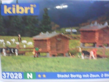 2 CABANES  AVEC BARRI╚RES N