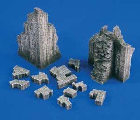 RUINE SECTION CHATEAU    1/35