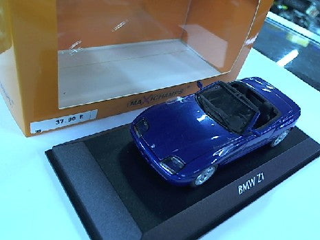 BMW Z1 1991 BLEU METAL 1/43