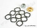 Belleville washers (complete set w/ nut)