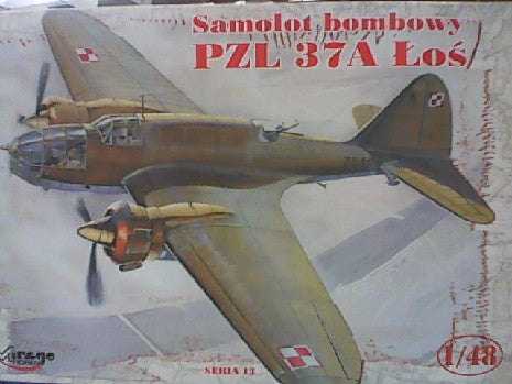 Maquette PZL 37A BOMBER 1/72 - Mirage