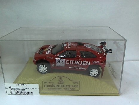 CITROEN ZX RALLY RAID 1996 - Modèle Miniature Pierre Lartigue N209 Paris Dakar