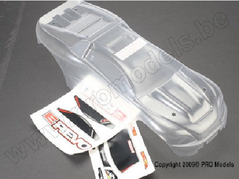 Body, E-Revo (clear, requires painting)/window, grill, lights de