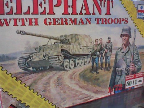 ELEPHANT GERMAN TROOPS 1/72