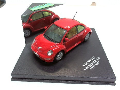 VW Beetle 2.0 '99 Rouge - Miniature 1/43 de Vitesse