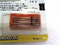 FRAISE EMBOUT EN ACIER WOLFRAM-VANADIUM AXE 2,35 MM 5 FORMES