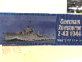 DESTROYER Z-34 ZERSTORER 1944 1/350
