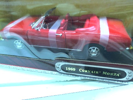 1969 CORVAIR MONZA BLEU 1/18