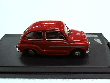 FIAT 600 D BERLINE ROUGE 1960 1/43