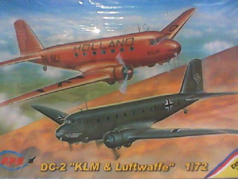 Maquette DC2 KLM/LUFTWAFFE - Modèle 1/72 à assembler