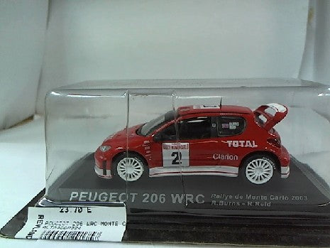 PEUGEOT 206 WRC MONTE CARLO 2003 BURNS