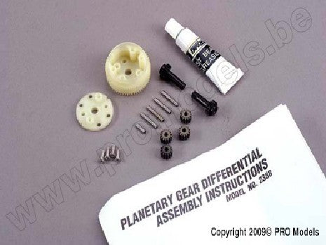 Planetary gear differential (complete)