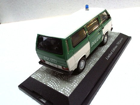 VW T3 BUS "POLIZEI" BLANC/VERT