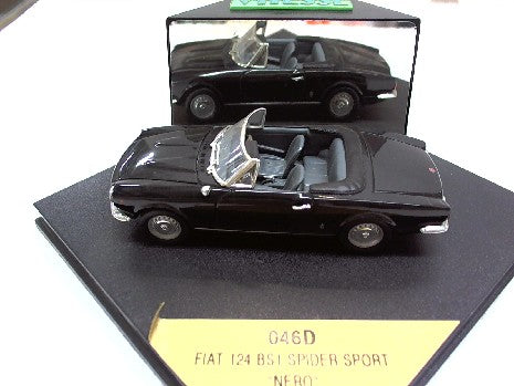 FIAT 124 AS SPIDER SPORT 1966 - Miniature 1/43