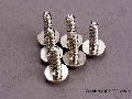Screws, 2.6x8mm washerhead self-tapping (6)