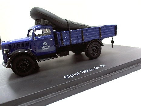 Miniature OPEL BLITZ S 3T 'THW' 1/43 - Schuco