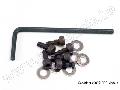Backplate screws (3x8mm hex cap) (6)/washers (6)/ wrench