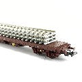 Wagon Plat SNCF avec Charge - Modélisme N par PIKO