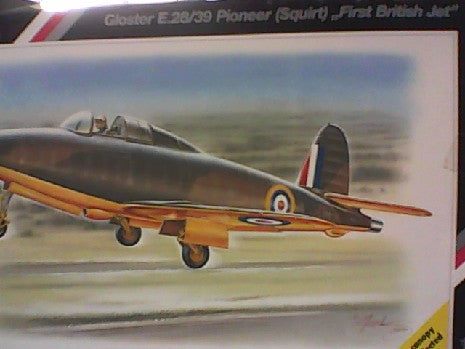 Maquette d'Avion GLOSTER E28/39 1/72 - SPECIAL HOBBY