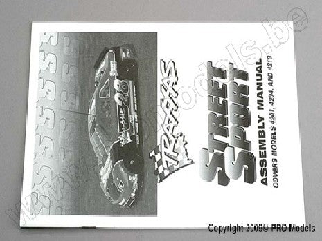 Assembly manual, Street Sport