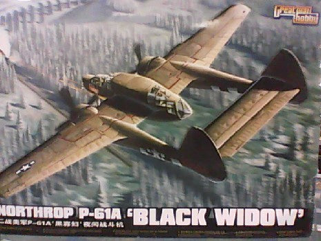 Maquette NORTHROP P-61A BLACK WIDOW 1/48 - Great Wall Hobby