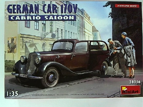 GERMAN CAR 170V CABRIO SALOON 1/35