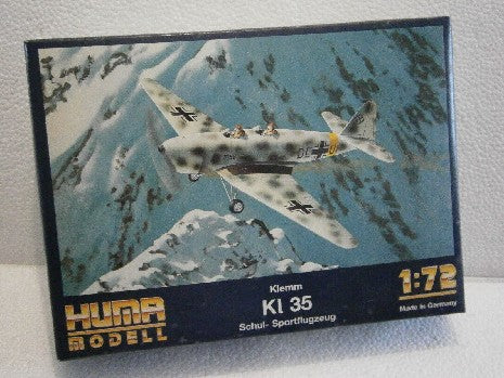 Maquette KLEMM KL35 1/72 - HUMA MODELL