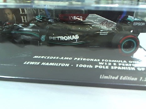 MERCEDES-AMG PETRONAS ET HAMILTON POLE SPANISH GP 2021
