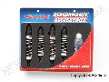 Big Bore shocks, Slash (hard-anodized & Teflon-coated T6 aluminu