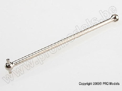 Driveshaft, steel constant-velocity, Revo/Maxx (shaft only, 128.
