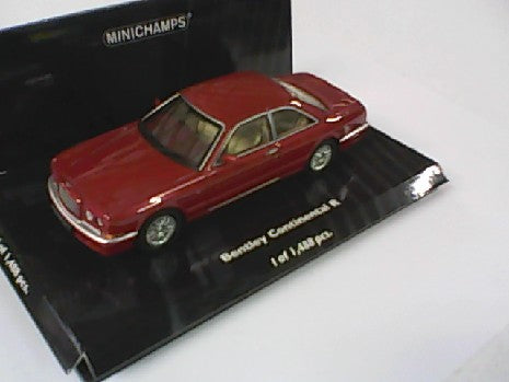 BENTLEY CONTINENTAL R 1996 ROUGE METALLIQUE 1/43