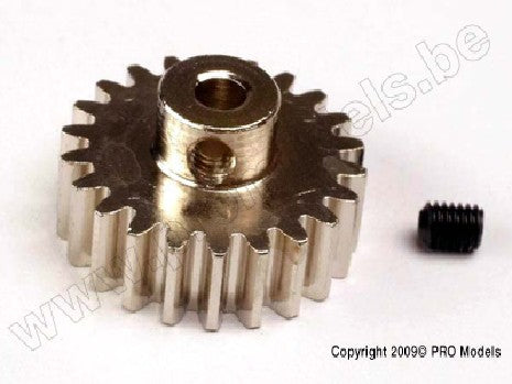 Gear, 22-T pinion (32-p) (mach.steel)/set screw