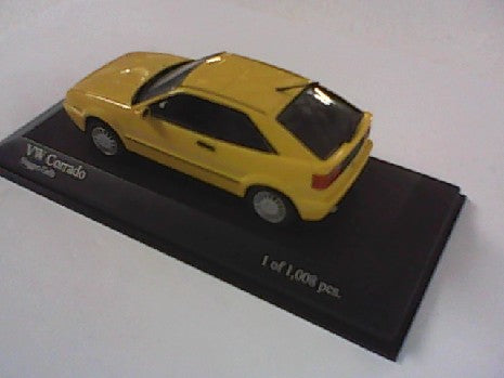 VW CORRADO G60 JAUNE 1990 1/43