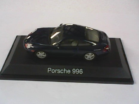 Porsche 996 Miniature 1/43 Bleu - Schuco