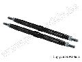 Toe links, Maxx (Tubes black-anodized, 7075-T6 aluminum, stronge