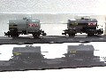 4 WAGONS CITERNES SOUDEE ACEM 29 TOTAL ET ALGECO N