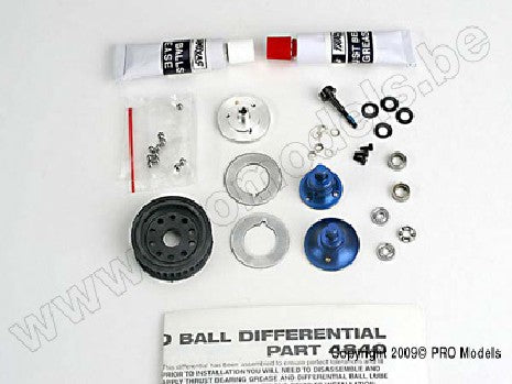 Ball differential, Pro-style (with bearings)