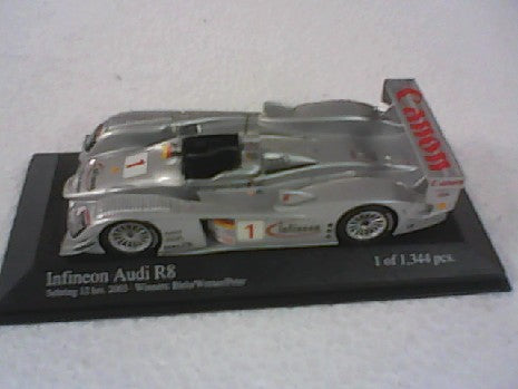 Audi R8 Sebring 12H 2003 - Miniature 1/43 de MINICHAMPS