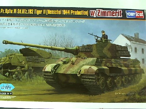 GERMAN SD.KFZ 182 KING TIGER HENSCHEL TURRET 1944 PROD 1/35
