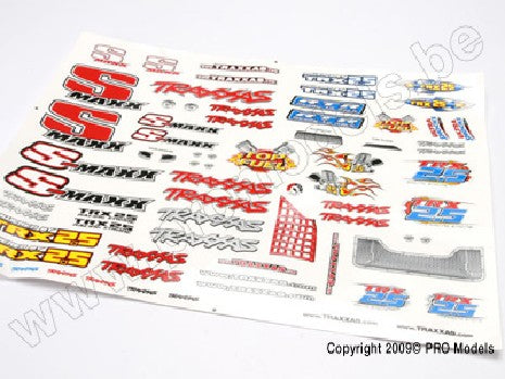 Decal sheet, Stadium Maxx (includes window/grill decals)