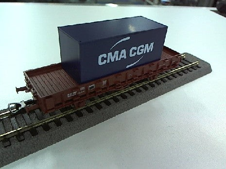 SNCF WAGON PLAT EP V HO