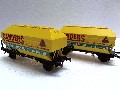 SET DE 2 WAGONS CEREALIERS SANDERS HO