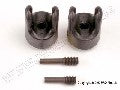Yokes de Transmission Heavy-Duty Traxxas - Ensemble de 2 Pins de Yoke avec Vis de Fixation