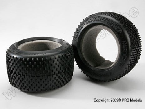 Tires, Response Pro 3.8" (soft-compound, narrow profile, short k