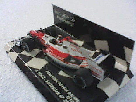 PANASONIC TOYOTA RACING J. TRULLI GP AUSTRALIE 2009 1/43