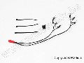 LED lights, rear harness (6 red lights), Summit (1)/ wire clip (