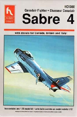 CANADAIR SABRE 4 1/72