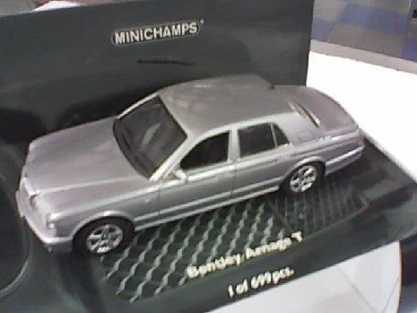BENTLEY ARNAGE T ARGENT - Miniature 1/43 de Luxe