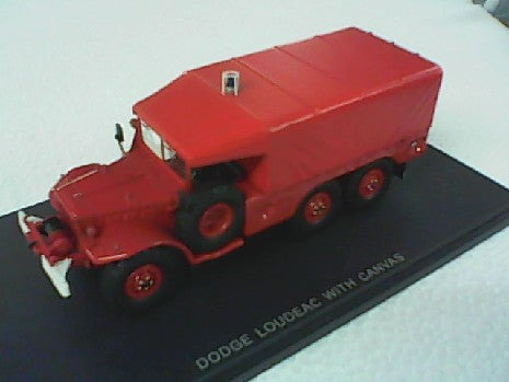 DODGE POMPIER LOUDEAC AVEC BACHE 1/43