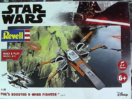 POE'S BOOSTED X-WING FIGHTER 1/78